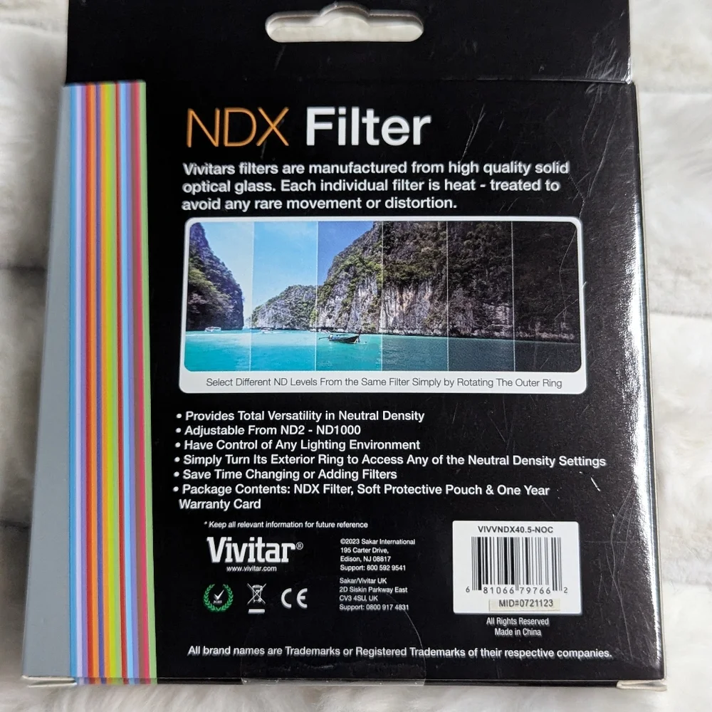 Vivitar NDX Filter 40.5mm - Black